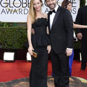 Leslie Mann and Judd Apatow