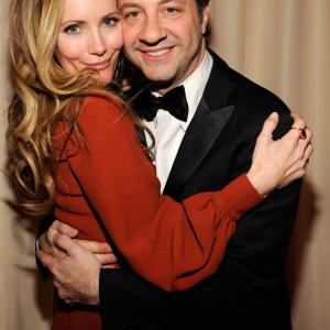 Leslie Mann and Judd Apatow