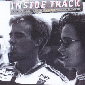 Gina Aponte with Nascar Winston Cup Racecar Driver Loy Allen, published inside Nascar Winston Cup's Documentary Photo Book 