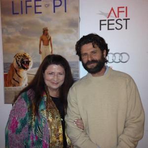 with Marie Del Marco Life Of Pi premiere at Graumans Chinese Theater