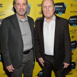 Robert Duvall and Emilio Aragn in A Night in Old Mexico 2013