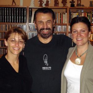 Emilia Arau, Alfonso Arau & Katherine Griffin. June, 2007.