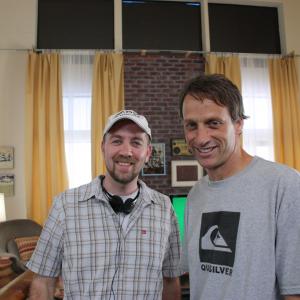 Tony Hawk and Director Keith Arem  PCB