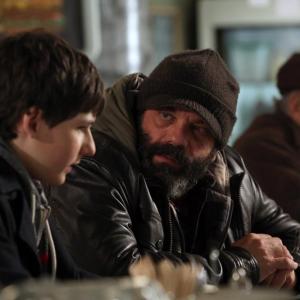 Still of Lee Arenberg and Jared Gilmore in Once Upon a Time 2011