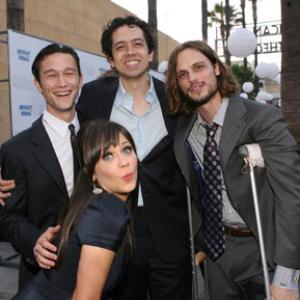 Geoffrey Arend Zooey Deschanel Joseph GordonLevitt and Matthew Gray Gubler at event of 500 Days of Summer 2009