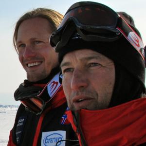Alexander Skarsgrd and Lars ArentzHansen in Beyond the Pole 2009