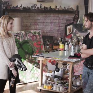 Still of Michael Angarano and Emma Roberts in The Art of Getting By (2011)