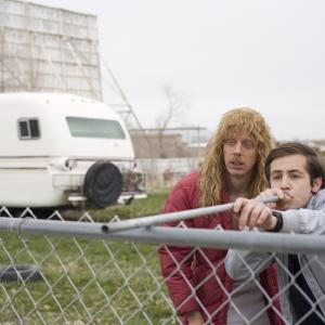 Still of Michael Angarano and Mike White in Gentlemen Broncos (2009)