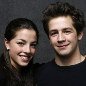 Michael Angarano and Olivia Thirlby at event of Snow Angels 2007