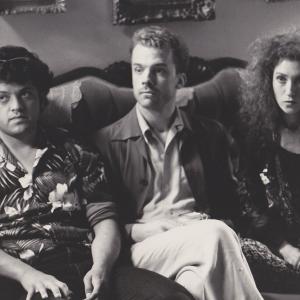 Elizabeth Arlen Paul Rodriguez and Michael OKeefe Still from The Whopee Boys