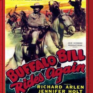 Richard Arlen in Buffalo Bill Rides Again 1947