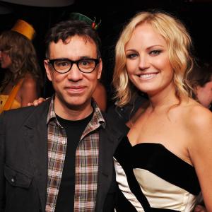 Malin Akerman and Fred Armisen at event of The Giant Mechanical Man 2012