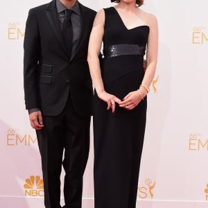 Fred Armisen and Carrie Brownstein at event of The 66th Primetime Emmy Awards 2014