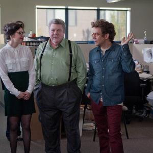 Still of George Wendt Fred Armisen and Carrie Brownstein in Portlandia 2011