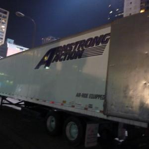 Armstrong Action 48 Foot Trailer 1 on Nightshoot Location in Hollywood on The Amazing Spiderman