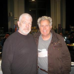 Andy Armstrong and Martin Sheen on 