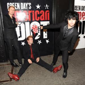 Billie Joe Armstrong, Tre Cool and Mike Dirnt