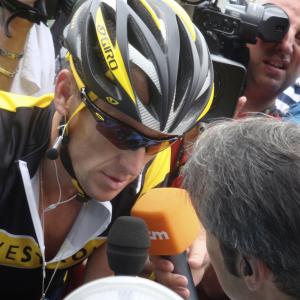 Still of Lance Armstrong in Armstrongo melas 2013