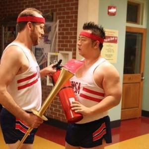 Still of Evan Arnold and Rex Lee in Suburgatory 2011