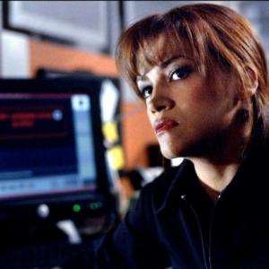 Karina Arroyave as Jamey Farrell in 24  at the Counter Terrorist Unit