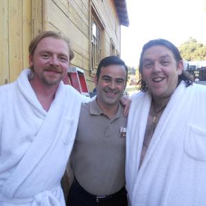 Paul with Nick Frost Simon Pegg