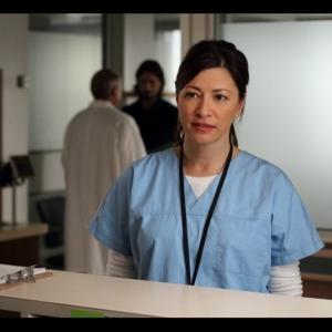 Angela Asher as Nancy Siebolski in Hard Rock Medical