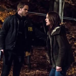 Still of Shawn Ashmore and Jessica Stroup in The Following 2013