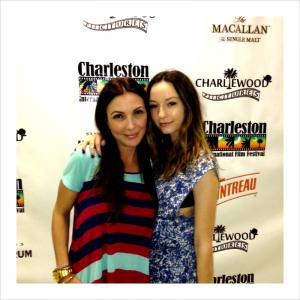 Charleston Film Festival 2013 for LOVE SCENE, with lead actress Caitlin Harris