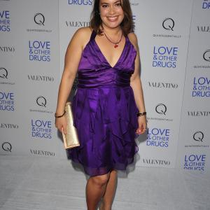 Vanessa Aspillaga at a special screening of LOVE  OTHER DRUGS and AfterParty on November 16 2010 presented by FOX 2000 and REGENCY with QUINTESSENTIALLY and VALENTINO