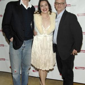 Matthew Modine Vanessa Aspillaga Michael Wilson at the Opening Night Party for PRIMARY STAGES World Premiere of TINA HOWES CHASING MANET April 9 2009