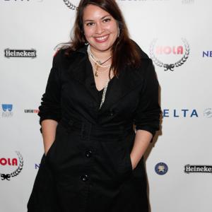 Vanessa Aspillaga recipient of the 2011 HOLA Award for Outstanding Performance by a Female Actor at the HOLA Awards Gala at Battery Park on October 17 2011 in New York City