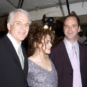 Steve Martin, Helena Bonham Carter and David Atkins at event of Novocaine (2001)