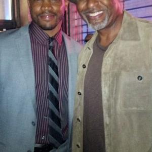 Sharif Atkins and James Pickens at Lalah Hathaways Where it All Begins 2011 album release party