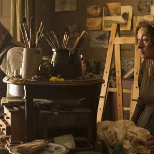 Still of Timothy Spall and Dorothy Atkinson in Mr Turner 2014