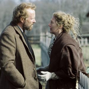 Still of William Hurt and Jayne Atkinson in The Village (2004)