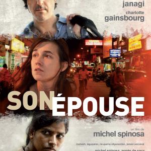 Charlotte Gainsbourg, Yvan Attal and Janagi in Son épouse (2014)