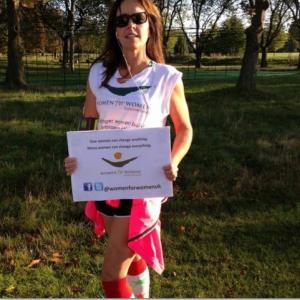 running for womenforwomeninternational: Regents Park september 2014