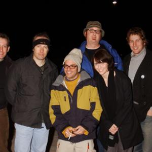 Scott Aukerman, David Cross, Bob Odenkirk, Brian Posehn and Jill Talley at event of Run Ronnie Run (2002)