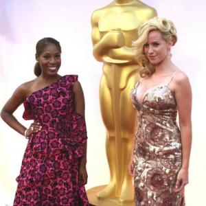 Oscars 2015 Alyssa Austin, and Tysha Williams
