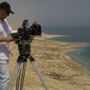 Alexandre Avancini filming in Dead Sea Israel for Jose do Egito TV series 2013