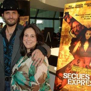 Robert Rodriguez and Elizabeth Avellan at event of Secuestro express 2005