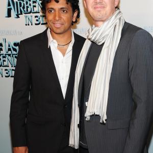 Scott Aversano and M Night Shyamalan at event of The Last Airbender 2010