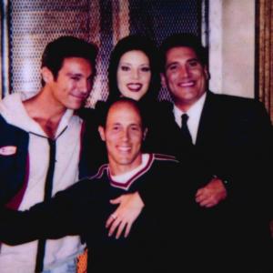 The Pretender: Michael T. Weiss, Andrea Parker, Sam Ayers and Jon Gries.