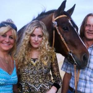 Gloria, Shane and Reilly, Elvis Pressley's Granddaughter Featured in POP Magazine