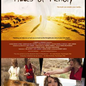 PosterPostcard for award winning short Traces of Memory directed by Jody Jaress starring Maray Ayres Saratoga Ballantine and featuring Daniela Torchia