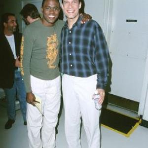 Diedrich Bader and Wayne Brady at event of Hollywood Squares 1998