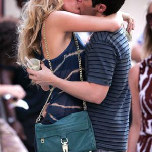 Penn Badgley and Blake Lively at event of Gossip Girl (2007)