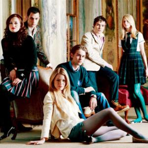 Still of Penn Badgley Blake Lively Taylor Momsen Timothy White Leighton Meester Chace Crawford and Ed Westwick in Liezuvautoja 2007