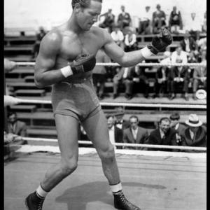 Max Baer Heavyweight Boxing Champion Training 1933
