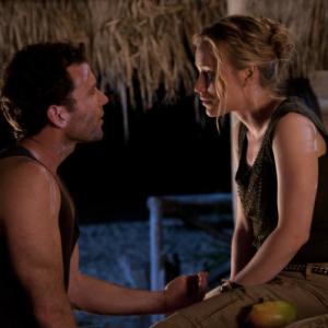 Still of Piper Perabo and Eion Bailey in Covert Affairs 2010